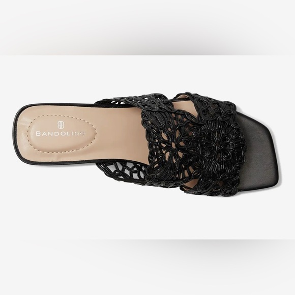 Bandolino Black Women's Heeled Sandals - Picture 2 of 12